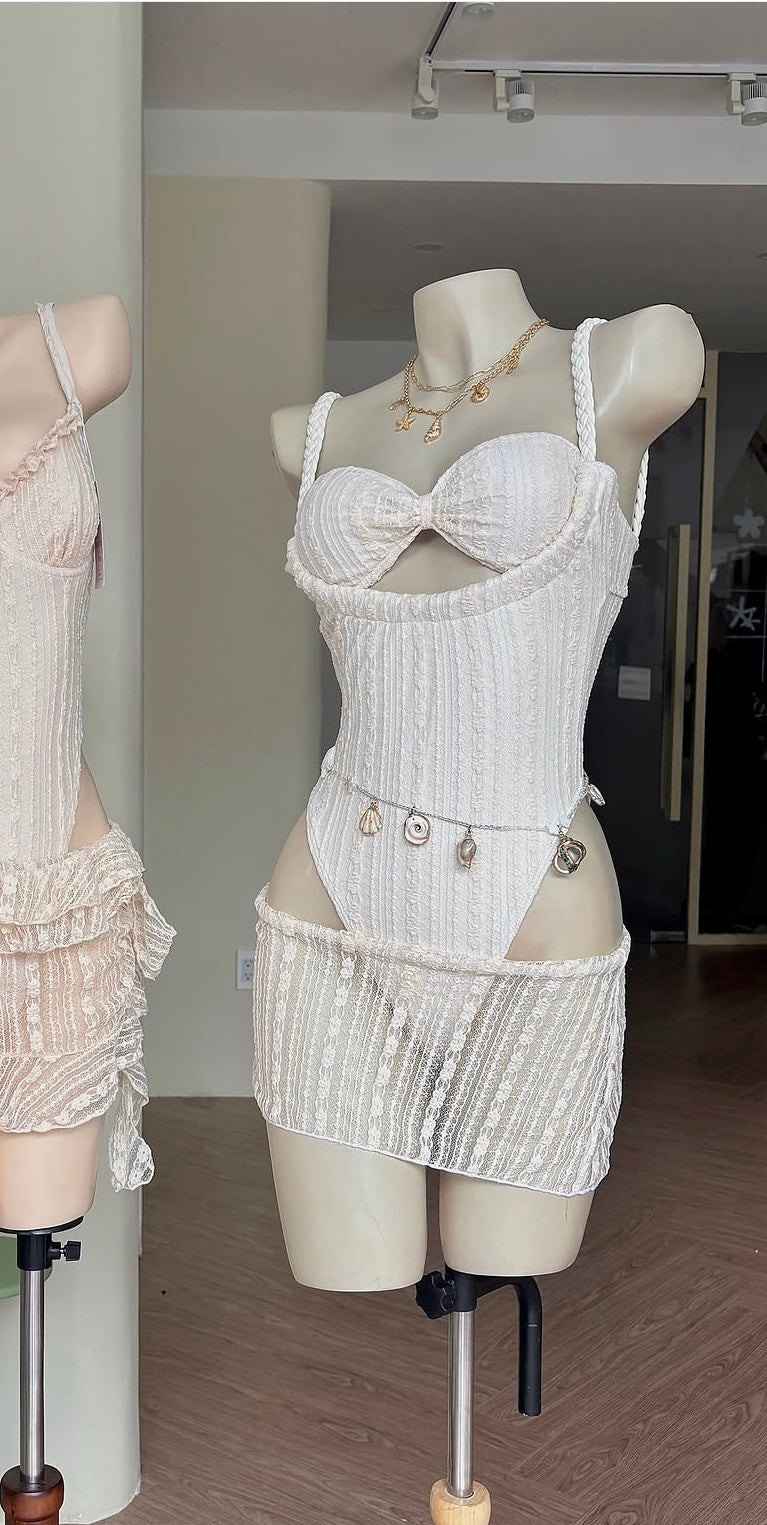 👙Lace swimsuit