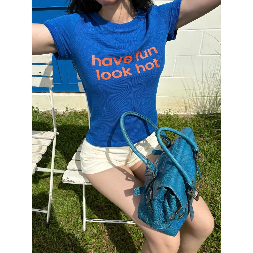 【AIAI】Pretty Fun Boxy Tee 短袖 T 恤